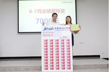 021年科威納第二季度表彰大會"