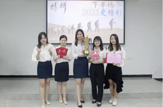021年科威納第二季度表彰大會"